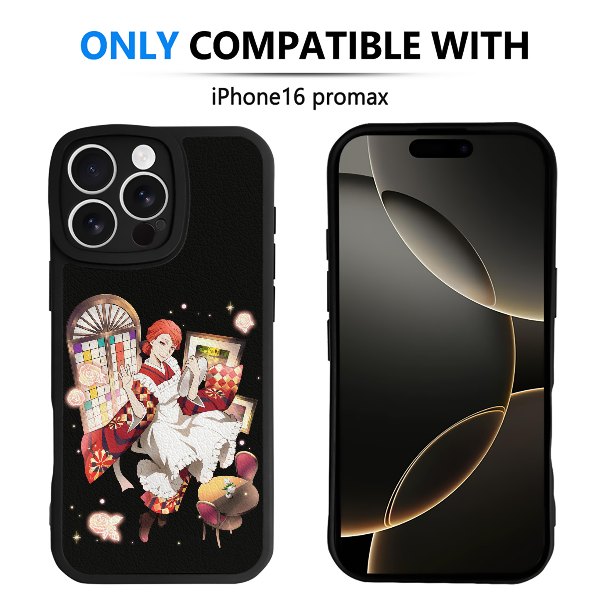 （画像用） 文豪ストレイドッグス Bungo Stray Dogs 【iPhone 16シリーズ対応】シリコンスマホケース（レザー調） 材質：シリコン